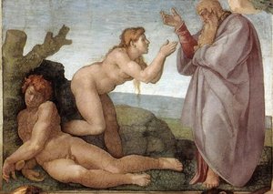 The Creation Of Eve — Michelangelo Buonarroti, High Renaissance