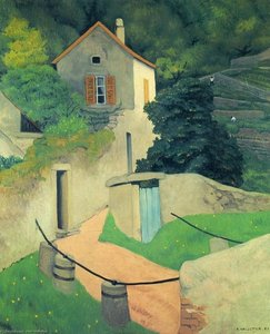 A Vallon Landscape — Félix Vallotton, Magic Realism