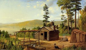 Watertown Camp, Albany Lake, Adirondacks, N. Y. — Levi Wells Prentice