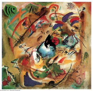 Improvisation (dreamy) — Wassily Wassilyevich Kandinsky, Expressionism