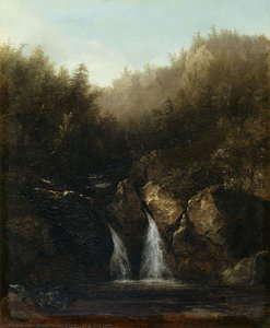Bash Bish Falls — Homer Dodge Martin, Hudson River School
