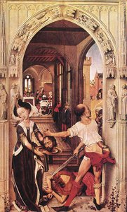 St John The Baptist Altarpiece - Right Panel — Rogier Van Der Weyden