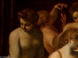 Venus Adorned By The Graces, - (133x170.5 — Annibale Carracci