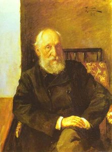 Portrait Of Nikolay Panafidin. — Isaak Ilyich Levitan, Realism