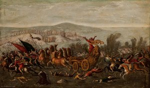 The Israelites Crossing The Red Sea — Juan De La Corte