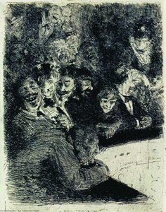 In The Upper Tier Of The Theater — Ilya Yefimovich Repin