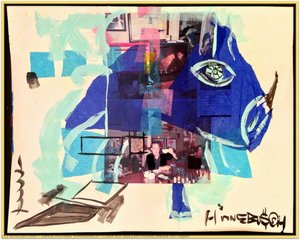 Cook Kit 28x22in Mixed Media On Paper — David Michael Hinnebusch