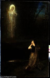 The Vision At The Martyr's Well — George Henry Boughton