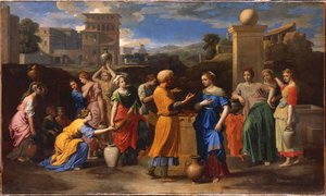 Eliezer And Rebecca — Nicolas Poussin