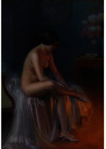 Woman In A Boudoir — Delphin Enjolras