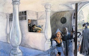 In Sundborn Church — Carl Larsson