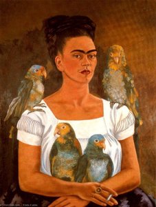 Me And My Parrots — Frida Kahlo