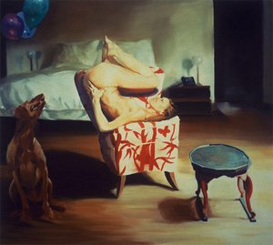 The Bed, The Chair, Waiting — Eric Fischl