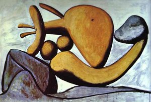 Young Girl Throwing A Rock — Pablo Picasso