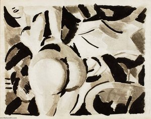 Nude Woman, Back View