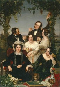 The Bromley Family — Ford Madox Brown