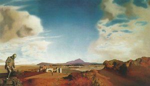 The Pharmacist Of Ampurdan In Search Of Absolutely Nothing, 1936 — Salvador Dalí