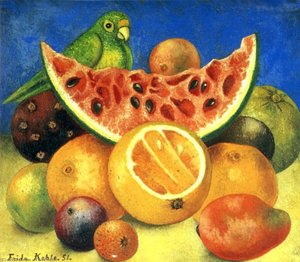 Still Life With Parrot — Frida Kahlo, Surrealism
