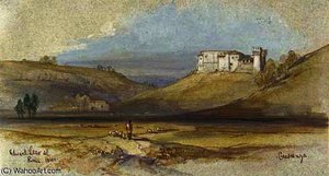 Crescenza, Rome — Edward Lear