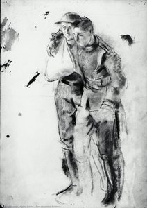 Two Wounded Soldiers