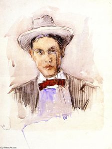 Self-portrait — Frederick Carl Frieseke