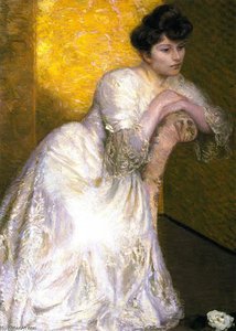 The Yellow Screen — Lilla Cabot Perry