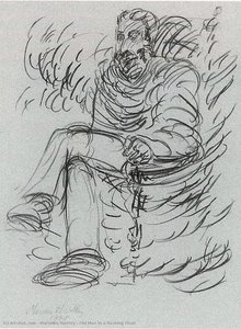 Old Man In A Rocking Chair — Marsden Hartley