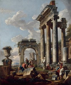 Prédication D'une Sibylle — Giovanni Paolo Panini