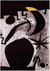 Woman and Birds in the Night