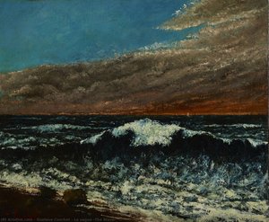 La Vague (the Wave) — Gustave Courbet
