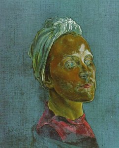 Portrait Of Gala (unfinished, Detail), 1939 — Salvador Dalí, Surrealism
