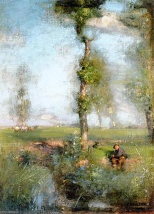 Green Pastures — Edward Arthur Walton