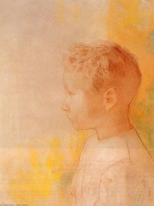 Portrait Of The Son Of Robert De Comecy — Odilon Redon