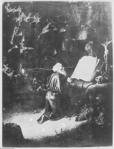 Der Betende Einsiedler — Gerrit Dou