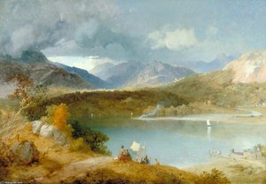 The Head Of Lake Windermere — James Baker Pyne
