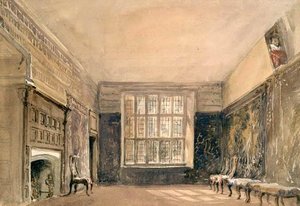 Drawing Room, Haddon Hall — David Cox