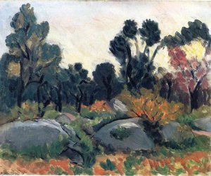 Landscape — Henri Matisse, Cubist Landscape