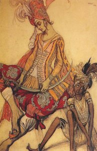 The Sleeping Beauty Eastern Prince And His Page — Léon Bakst