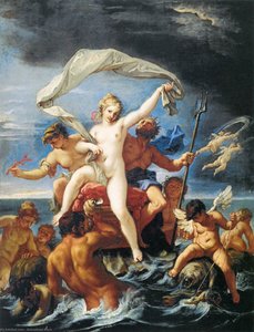 Neptune And Amphitrite — Sebastiano Ricci, Baroque Illusionism