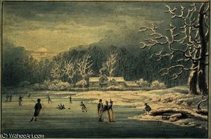 Hyde Park in the Snow,