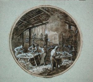 The Clog-makers' Workshop