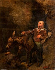 Sancho Panza And Dapple (from Cervantes' 'don Quixote') — Sir Edwin Henry Landseer