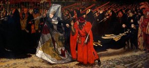 Richard, Duke Of Gloucester, And The Lady Anne — Edwin Austin Abbey