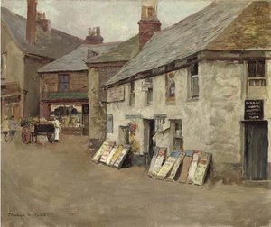The Post Office, Newlyn — Stanhope Alexander Forbes