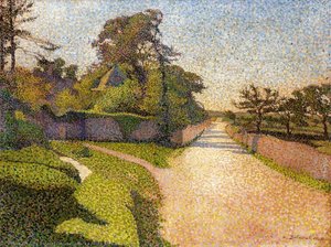 La Route Pres Du Manoir — Henri Delavallée