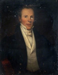 Portrait Of A Young Man — Samuel Hawksett, Neoclassicism