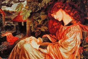 La Pia — Dante Gabriel Rossetti, Pre-raphaelite Brotherhood
