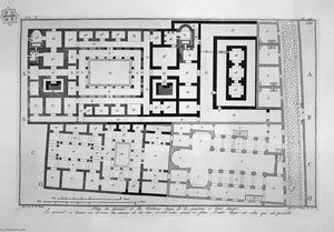 Section Of The House — Giovanni Battista Piranesi