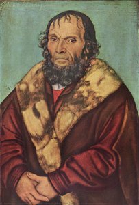 Portrait Of Magdeburg Theologian Dr. Johannes Schöner — Lucas Cranach The Elder
