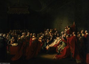 The Collapse Of The Earl Of Chatham In The House Of Lords — John Singleton Copley
